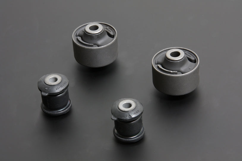 Hardrace Hardened Rubber Front Lower Control Arm Bushings - 4 pcs/set (does NOT fit 14-15 Si)