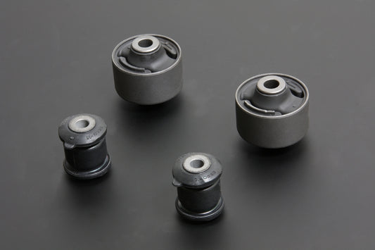 Hardrace Hardened Rubber Front Lower Control Arm Bushings - 4 pcs/set (does NOT fit 14-15 Si)