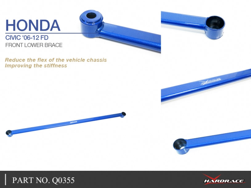 Hardrace Front Lower Brace - 1pcs/set