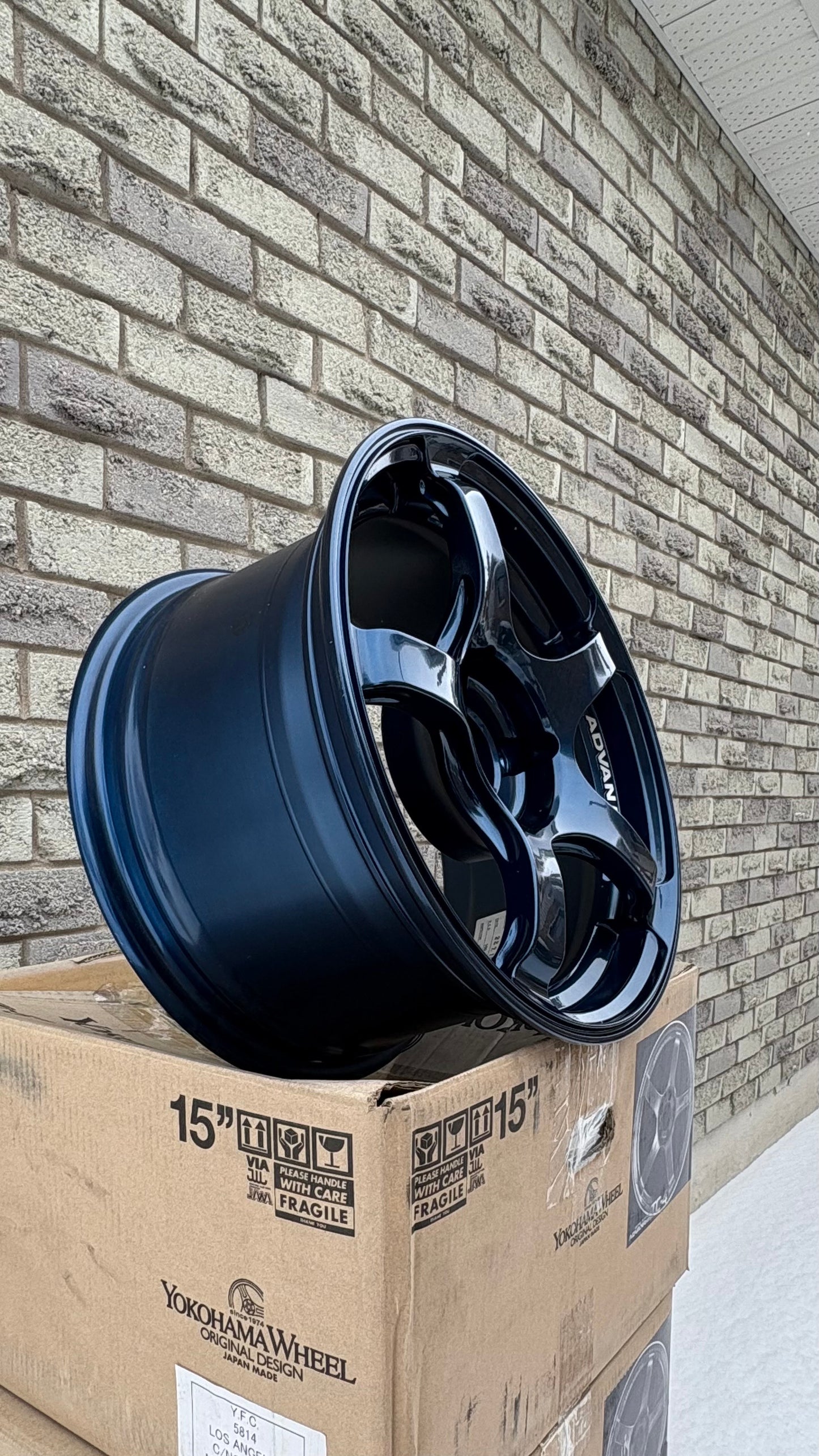 TrackStuff Special - ADVAN Racing TC-4 15X8.0 +35 4x100 RACING INDIGO BLUE