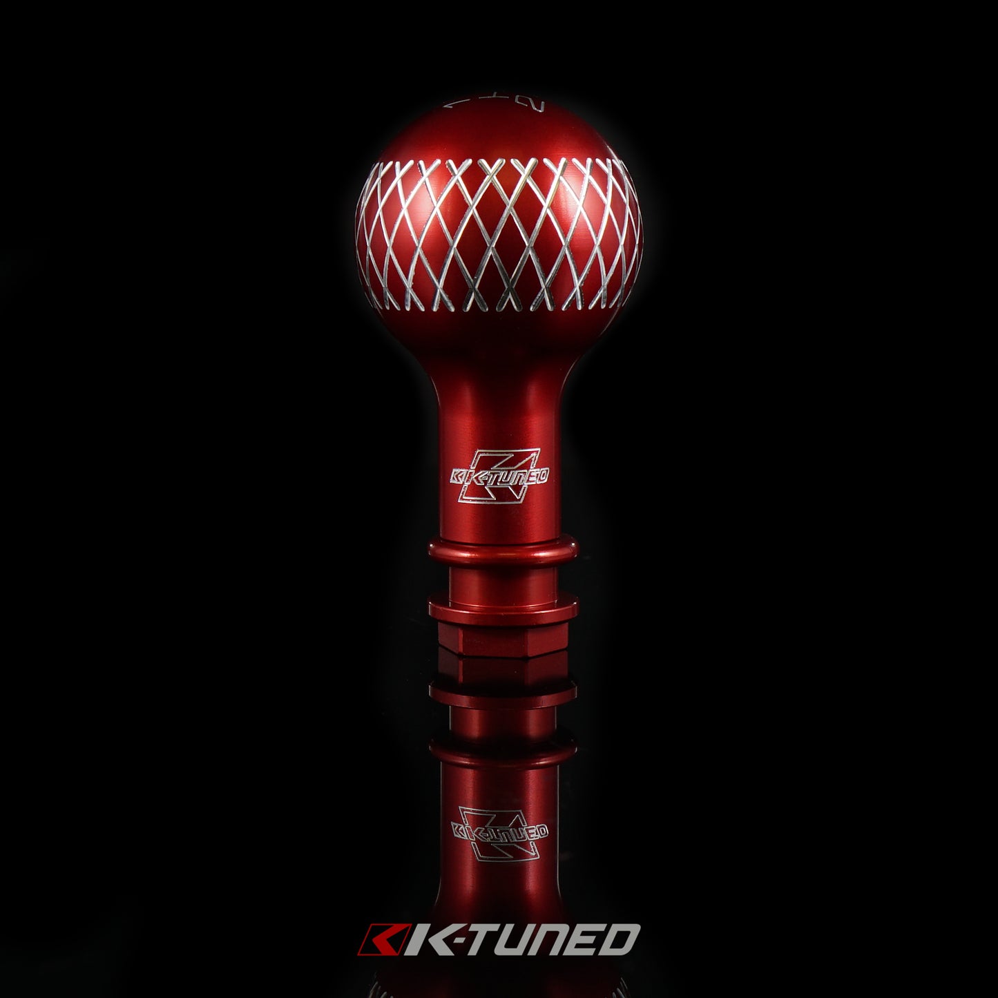 K-Tuned TR3 Shift Knob - Red Tall 6 Speed