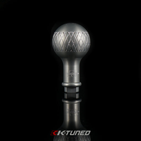K-Tuned TR3 Shift Knob - Silver Tall 6 Speed