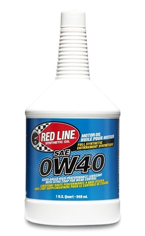 REDLINE OIL ENGINE 0W40 (1qt / 0.95L)