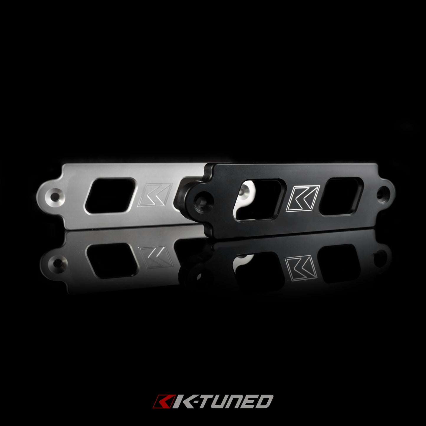 K-Tuned Battery Tie-Down (06+ Civic / 8th and 9th gen) - Silver