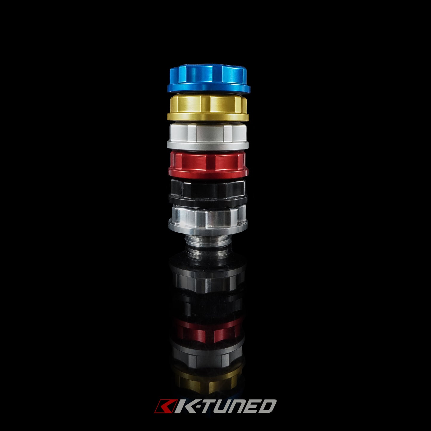 K-Tuned Billet Oil Cap - Red