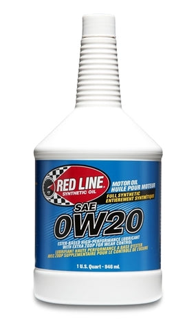 REDLINE OIL ENGINE 0W20 (1qt / 0.95L)