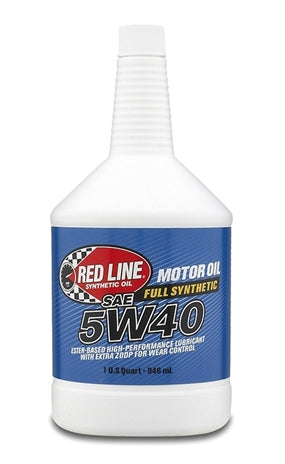 REDLINE OIL ENGINE 5W40 (1qt / 0.95L)
