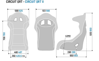 SPARCO SEAT CIRCUIT QRT