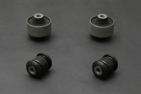 Hardrace Hardened Rubber Front Lower Control Arm Bushings - 4 pcs/set