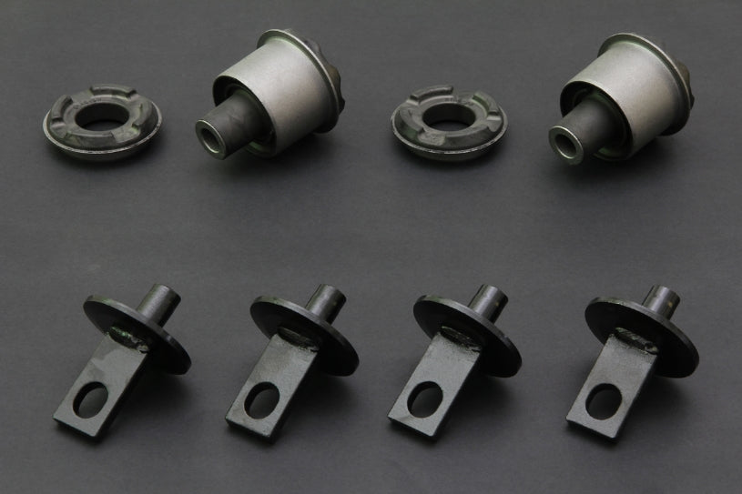 Hardrace Hardened Rubber Rear Trailing Arm Bushing - 2pcs/set