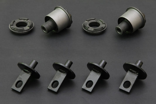 Hardrace Hardened Rubber Rear Trailing Arm Bushing - 2pcs/set