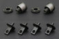 Hardrace Hardened Rubber Rear Trailing Arm Bushing - 2pcs/set