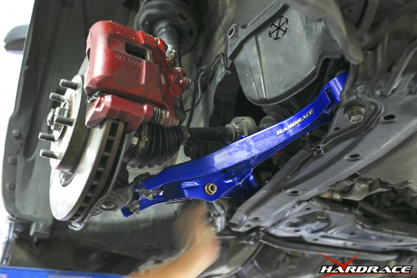 Hardrace Hardened Rubber Front Lower Arms - 2pcs/set (BLUE)