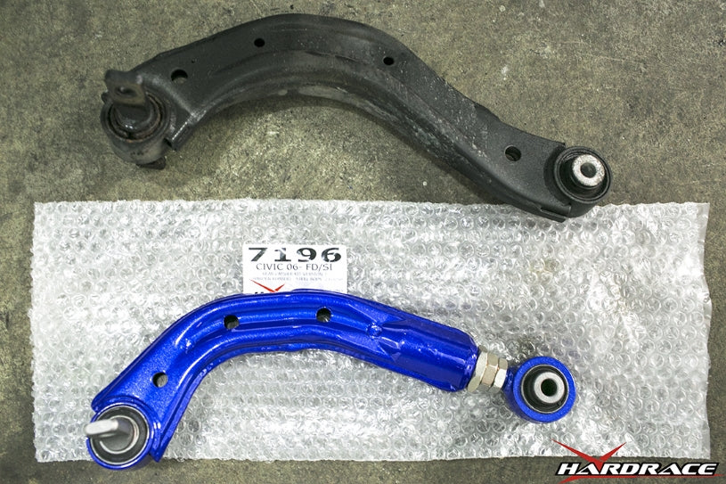 Hardrace Hardened Rubber Adjustable Rear Camber Kit - 2pcs/set