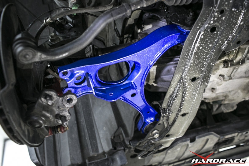 Hardrace Hardened Rubber Front Lower Arms - 2pcs/set (BLUE)
