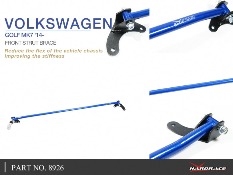 Mk7 GTI / R Hardrace FRONT STRUT BRACE 1 PCS/SET