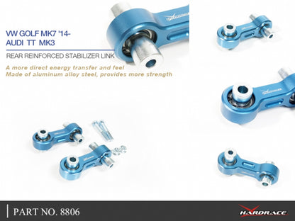 Mk7 GTI / R Hardrace REAR STABILIZER LINK 2 PCS/SET