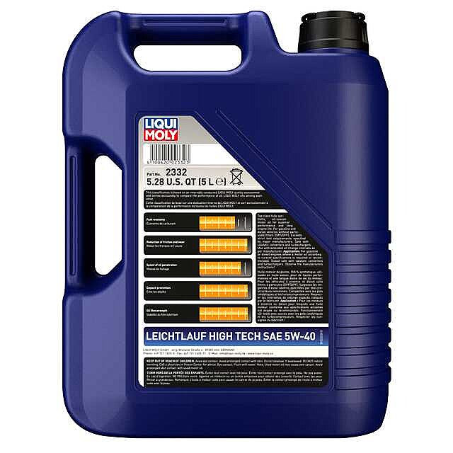 Liqui Moly Leicht­lauf High Tech SAE 5W-40 5L