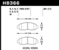 Acura TSX 04-08 Front Hawk HP Plus