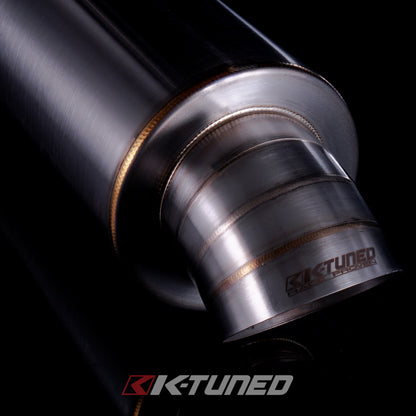 K-Tuned Universal Muffler - Turndown 3' Inlet  / 3.5' Exit