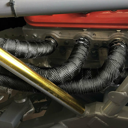 DEI Exhaust Wrap 2" x 15ft - Titanium - Black
